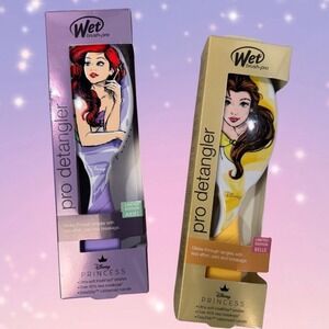 Wet Brush Pro Detangler Disney Princess Limited Edition Ariel Belle Hair Brush